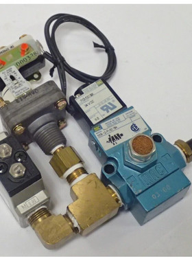 MAC PID-501BA 24Vdc 6W+55B-12-PI-501BA 150PSI+SMC NASS300 10