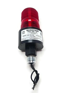 Tomar MicroStrobe 490S-120 RED. Work on 12 VDC to 80VDC. 16~