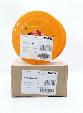 Lappkabel LiY 1x0.25 BUWH strand, blue/white 0.25mm2 250m 45