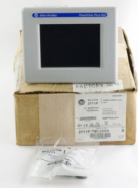 Allen Bradley 2711P-T6C20A8 Ser A Panelview Plus 600 Termina