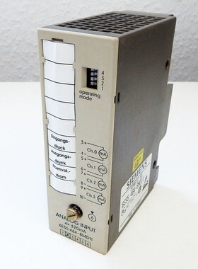 Siemens Simatic S5 6ES5 464-8MD11 E-Stand: 02 Analog Input -