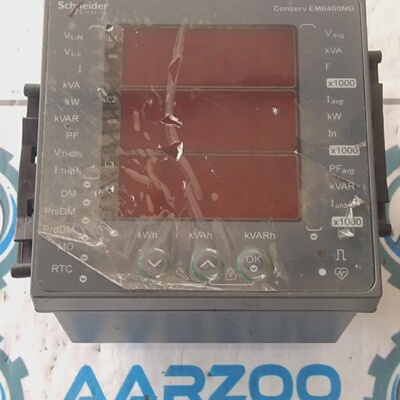 New Schneider Electric CONZERV EM6400NG Energy Meter Without