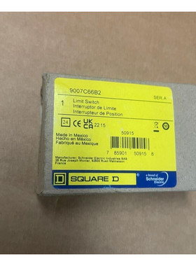 SQUARE D - 9007C66B2 - Limit Switch