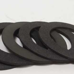 5x Reibbelag Rutschnabe M15860 4498  88mm Innen  58mm Dicke3