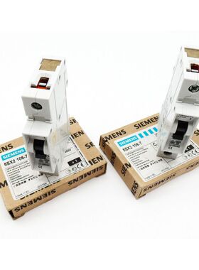 2x Siemens 5SX2 106-7 5SX2106-7 C6 230/400V Leitungsschutzsc