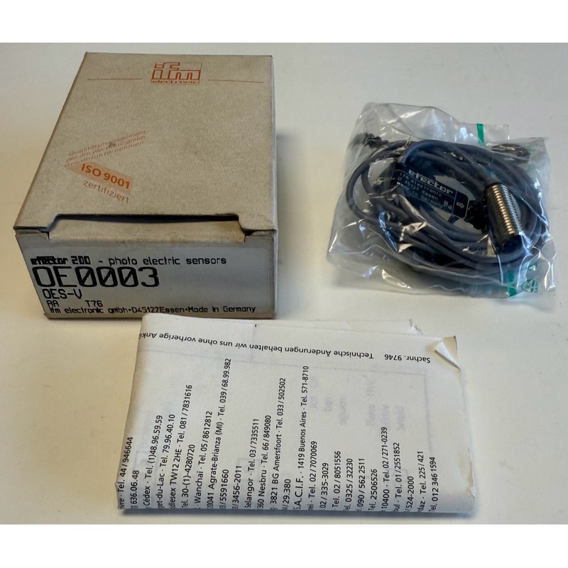 ifm electronic Einweglichtschranke Sender / OE0003 / OES-V /