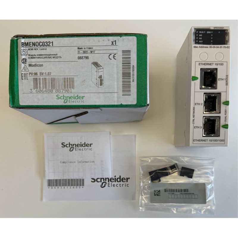 Schneider Electric Modicon M580 NOC Control / BMENOC0321 / N