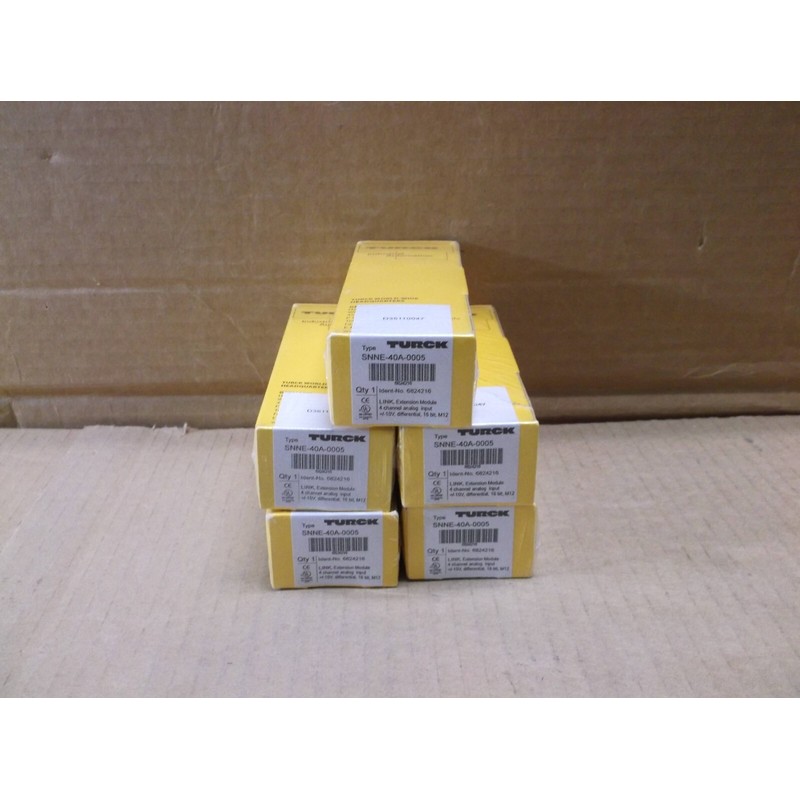 SNNE-40A-0005 Turck come Nuovo Remoto Analogico Input Blocco