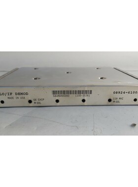 HP 08924-61005 LO/IF DEMOD module Make Offers 银色