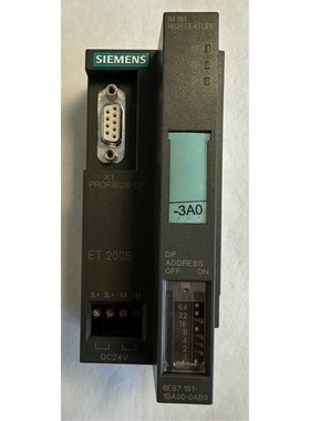 Siemens ET 200S Interfacemodul / 24V DC / 6ES7151-1BA00-0AB0