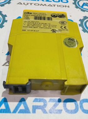 PilzPNOZX124VACDC3no1nc774300安全继电器