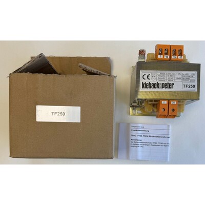 Kieback&Peter Transformator / 230V AC / 24V AC / 250VA / Typ