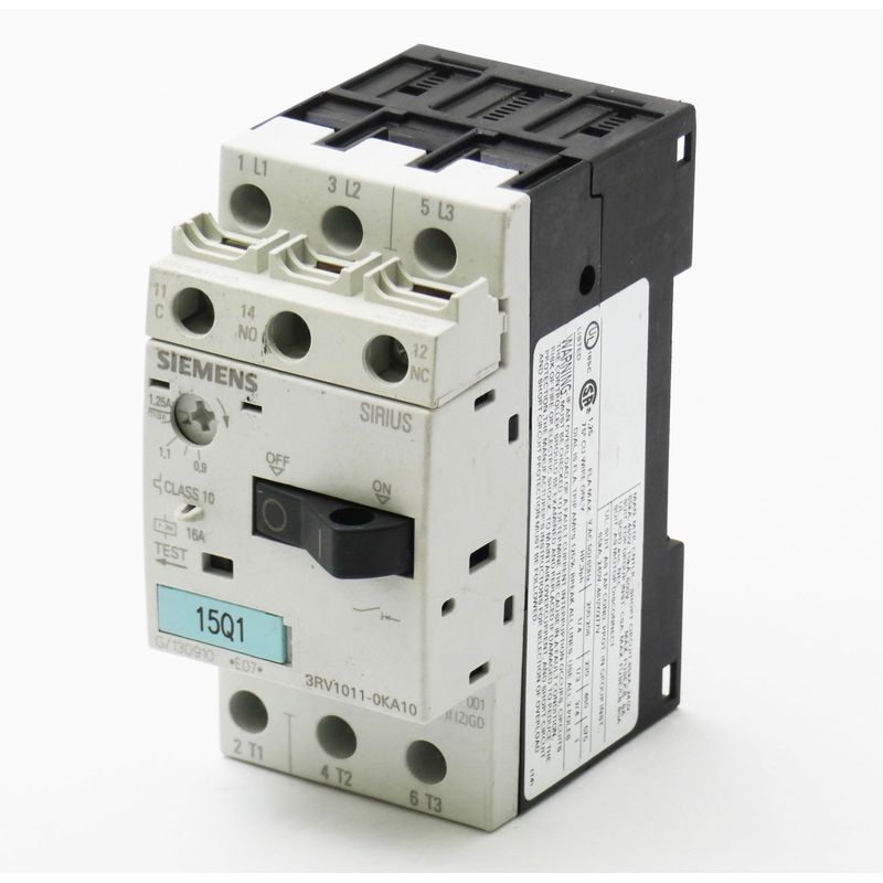 Siemens Sirius 3RV1011-0KA10 E: 07 + 3RV1901-1D E: 03 -used-