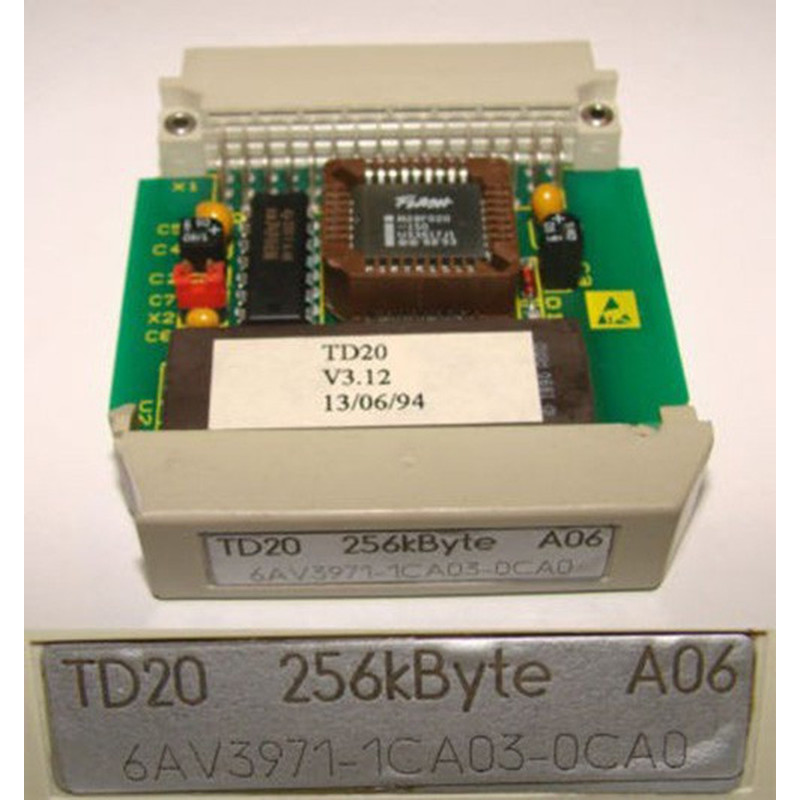 Siemens 6AV3971-1CA03-0CA0 E-Stand: A06 TD20 V3.12 256kByte