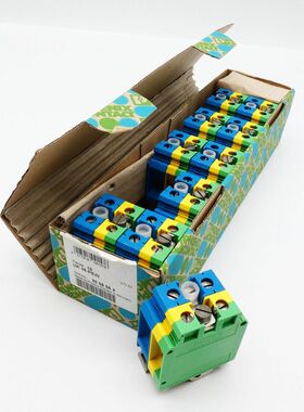10x Phoenix Contact UK 35-PE/N UK35-PE/N 3008054 Schutzleite