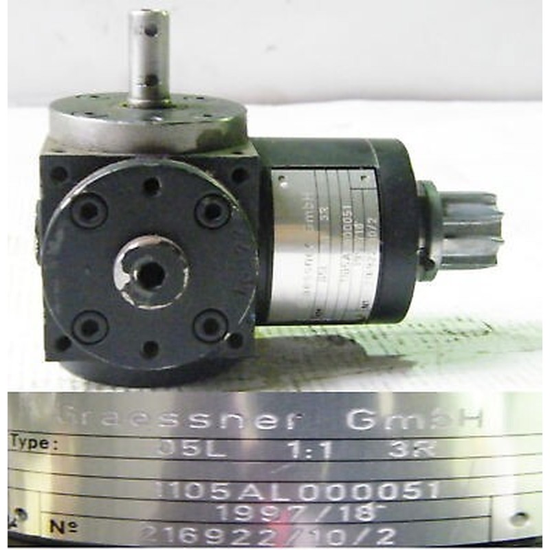 Graessner Getriebe 05L 1:1 3R -unused-