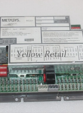JOHNSON CONTROLS ASVAV1111 METASYS CONTROLLER MODULE ASVAV11