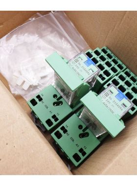 2x Phoenix Contact PR2-RSP3-LDP-24DC/4X21AU 2834766 Relaismo