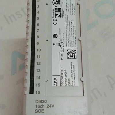 ABB 3BSE013210R1 ABB DI830 Digital Input 24V NEW WITHOUT BOX