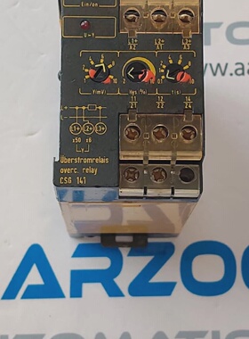 1Pc Used Bender CSG 141 Overload Relay  Bender CSG141 5A250V
