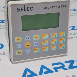 SELEC FLEXYS PANEL TX4 LCD TEXTANZEIGE PROGRAMMIERBARE LOGIK