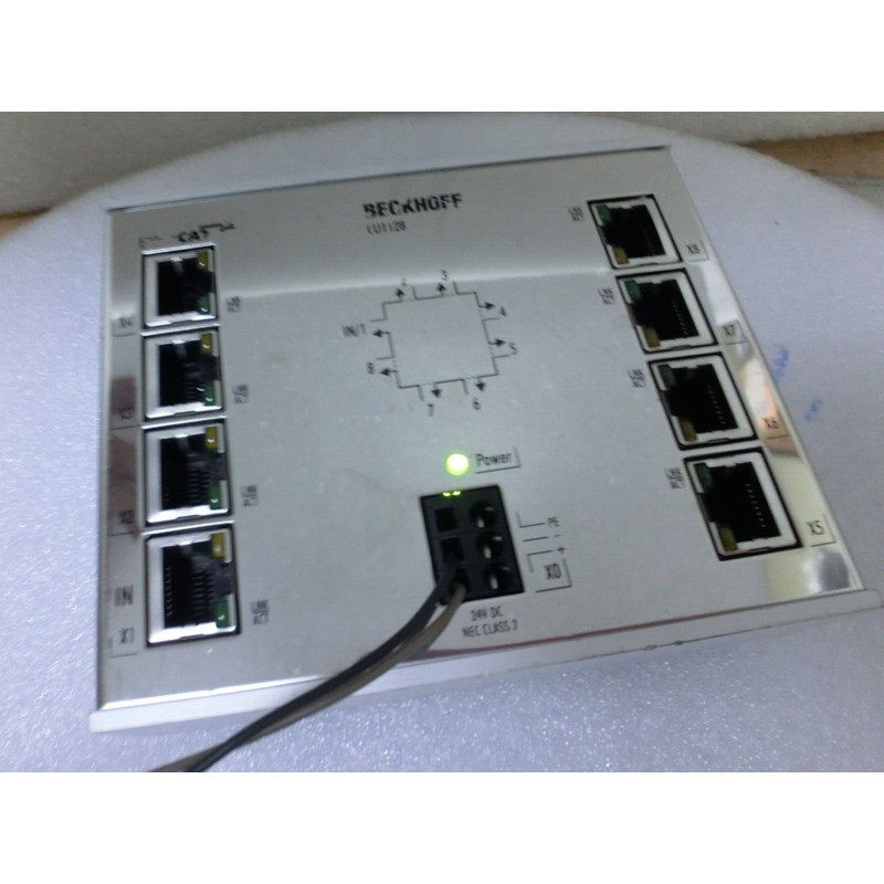 Beckhoff CU1128-0000 8 端口接线 EtherCAT 集线器,二手,Ger_,96