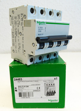 Schneider Electric Multi9 C60 4P C10A 24483 Leistungsschutzs
