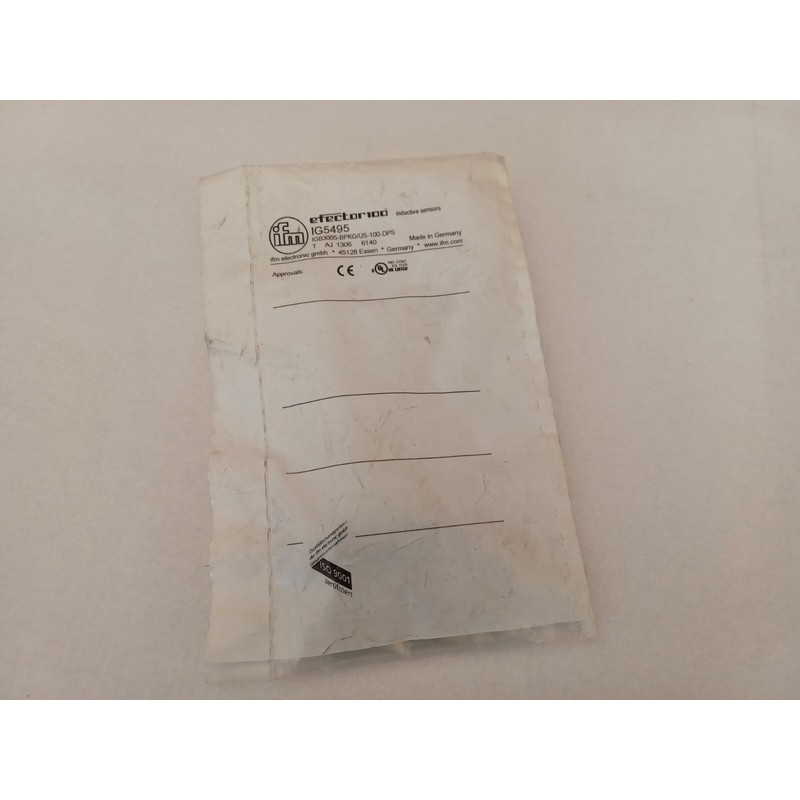 IFM electronic Initiator IG5495 IGB3005-BPKG/US-100-DPS Neu