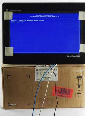 2021 Allen Bradley 6200T-15WA Ser A VersaView 5200 Panel Thi