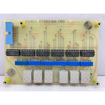 Carll System 4102 Digital Card Hydrulic Jacking Control Cons