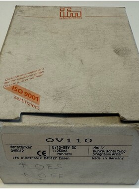 ifm Verst?rker / 10-55V DC / OV110 / OV5012 / Neu in OVP