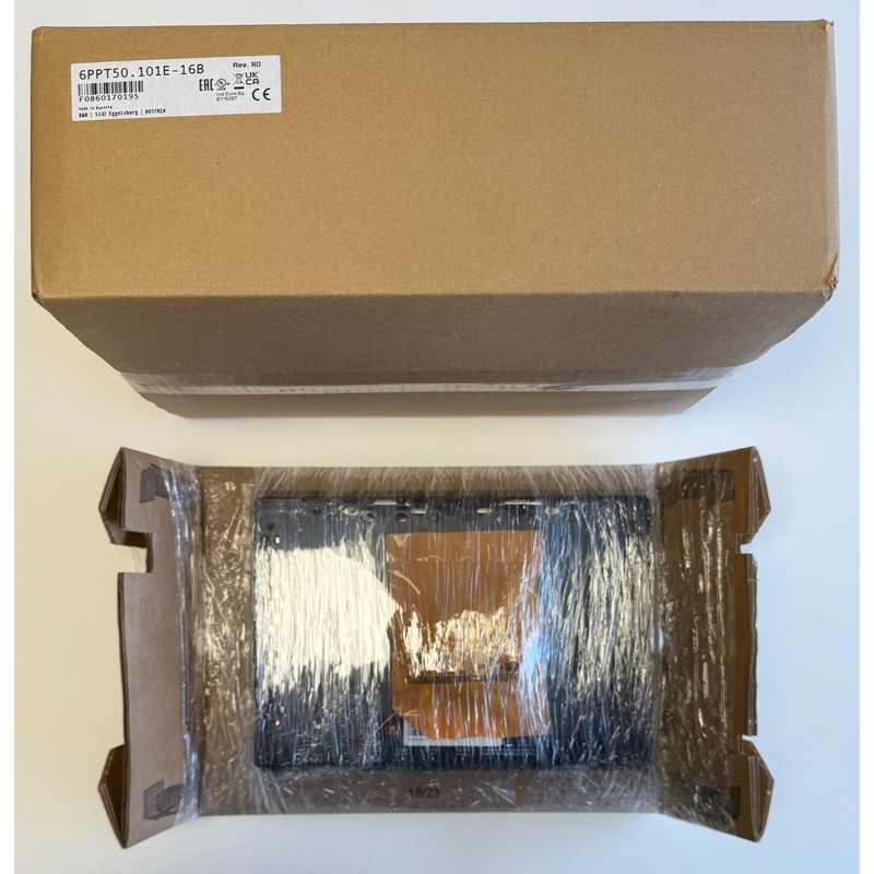 B&R Automation Panel / 24 VDC / Rev. K0 / 6PPT50.101E-16B /