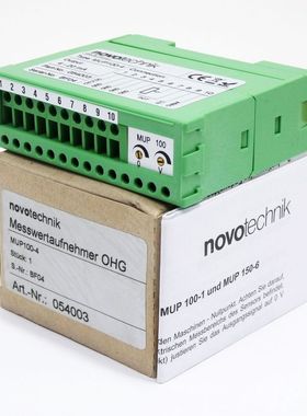Novotechnik MUP100-4 054003 Messwertaufnehme -unused/OVP-