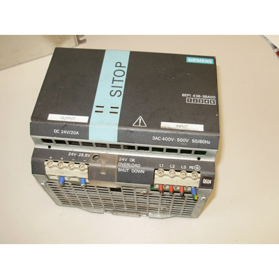 Siemens SITOP Power 6EP1 436-3BA00 Frequenzumrichter Stromwa