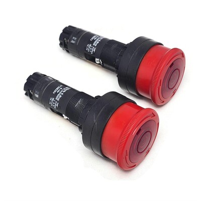 Menge 2 IDEC HW1E- Drucktaste, Notfall Stopp, Twist Freiga