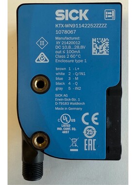 Sick Kontrastsensor / 10,8...28,8V / KTX-WN91142252ZZZZ / 10