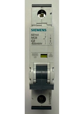 Siemens Leitungsschutzschalter / 230/400V~ / C2 / 2A / 5SY41