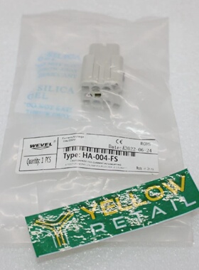 批量3英寸WEVELHA004FS工业连接器10A230V