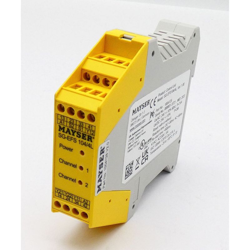 Mayser SG-EFS104/4L 1004128 Ver:1.00 Control Unit Steuereinh