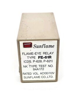 Sunflame Flame Eye Relay PN: FE-61R. Rated Voltage AC100/110