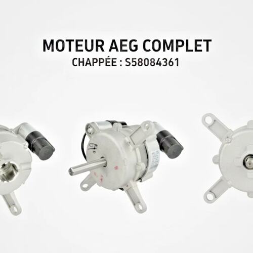 S58084361 Moteur aeg EB 95 C 28-2 avec CONDEN complet Chappe