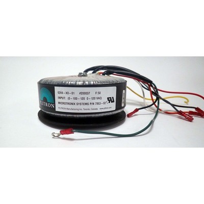 PLITRON MICROTRONIX 7863-02 6344-X0-01 AUDIOPHILE TOROIDAL T