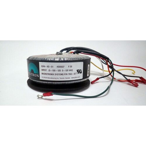 PLITRON MICROTRONIX 7863-02 6344-X0-01 AUDIOPHILE TOROIDAL T