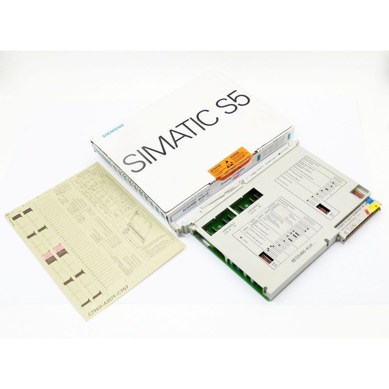 Siemens Simatic S5 6ES5460-4UA13 Version: 03 Analogeingabe -