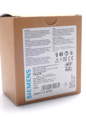 Siemens SIRIUS elektr. überlastrelais 3RB3 113-4PB0 | E:03