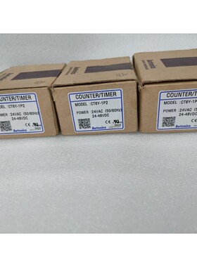 AUTONICS COUNTERTIMER CT6Y1P2 24VAC 5060Hz 2448VDC 批量 3 件