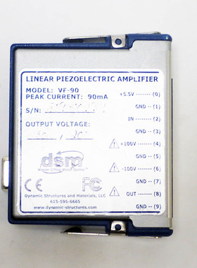 DSM LINEAR PIEZOELECTRIC AMPLIFIER VF-90 HIGH-QUALITY VOLTAG