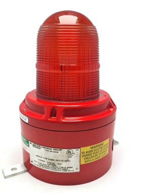 MEDC XB15 ULW 15 Joule Flashing Beacon 230 Volts AC Made in