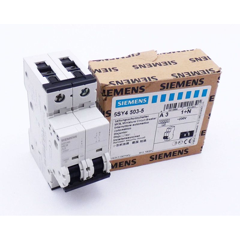 Siemens 5SY4503-5 Leitungsschutzschalter -unused/OVP-