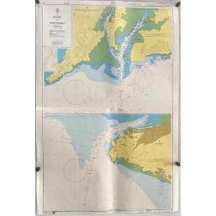 Admiralty 41 PORTS IN SOUTHERN CHINA Maritime Nautical Geniu